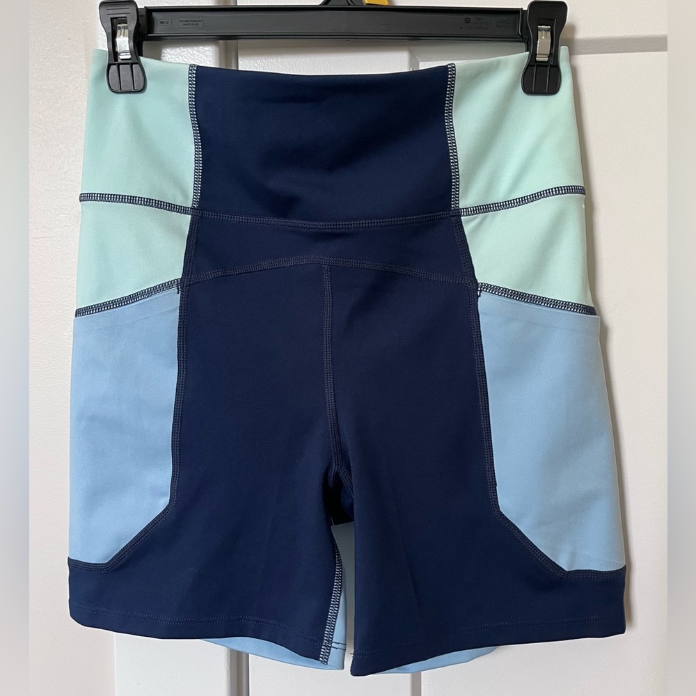 Free People Movement Biker Shorts Color block S/P